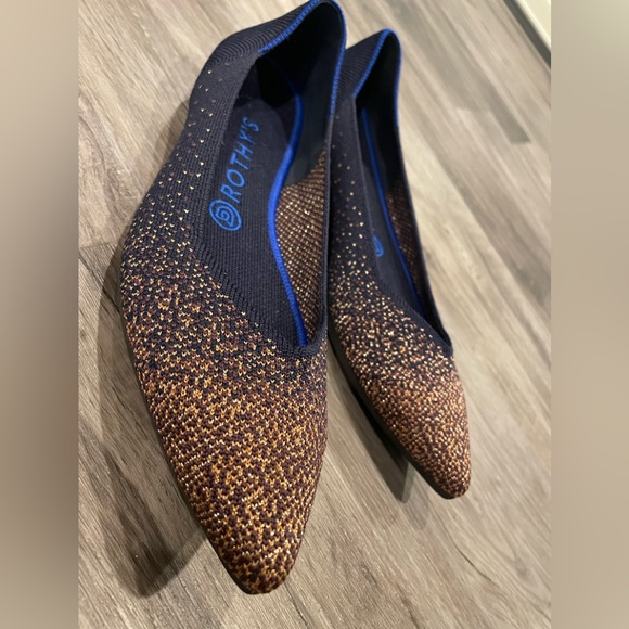 Rothy’s 🦄, 9, Pre-Owned, Midnight Metallic - Picture 2 of 8